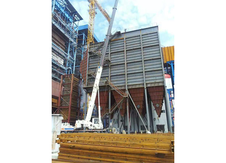 貴陽鋁廠電袋復(fù)合除塵器